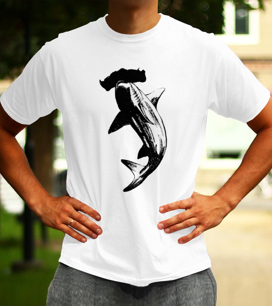 Hammerhead Shark Wildlife Aquatic Cool T-Shirt