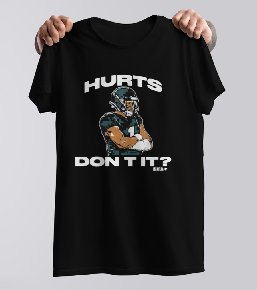 Hurts Don’t It NFLPA Football Player T-Shirt