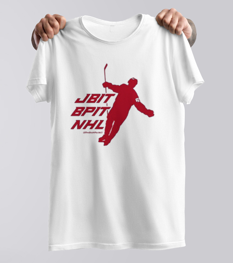Jesper Bratt JBIT BPIT NHL Hockey Silhouette 65 T-Shirt