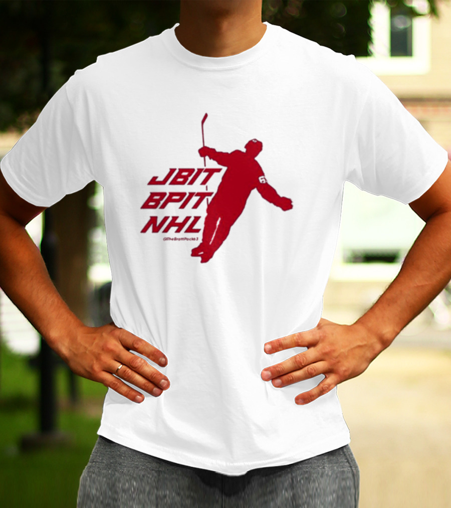 Jesper Bratt JBIT BPIT NHL Hockey Silhouette 65 T-Shirt