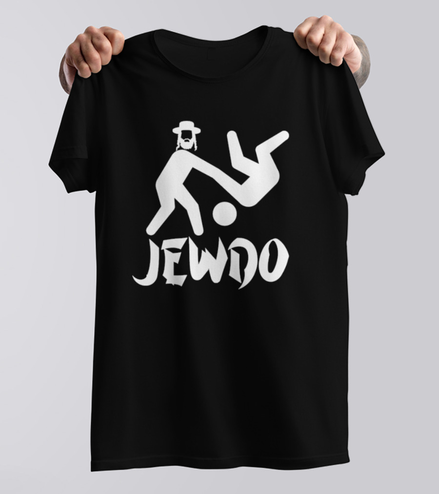 Jewdo Martial Arts Figures Orthodox Jewish T-Shirt