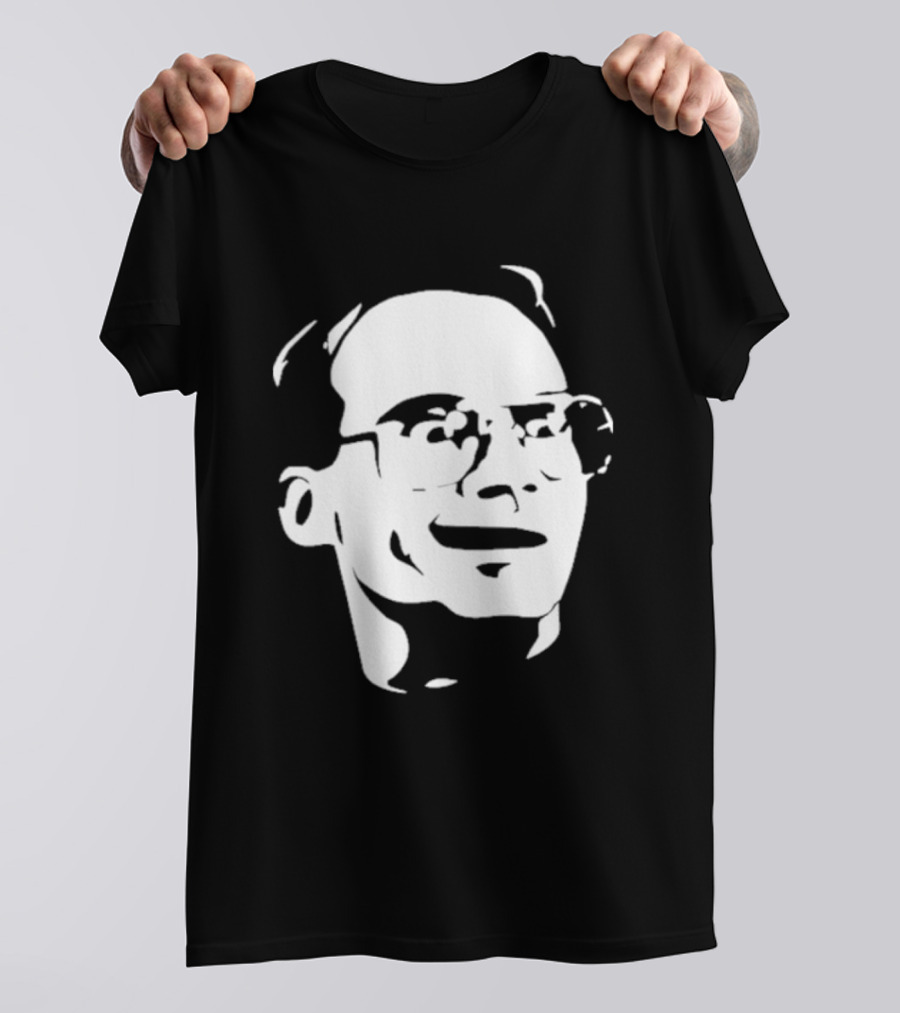Jim Cornette Iconic Face Outline T-Shirt