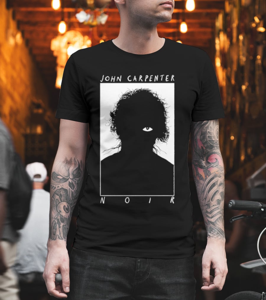John Carpenter Noir Evil Eye Silhouette Lost Themes IV T-Shirt