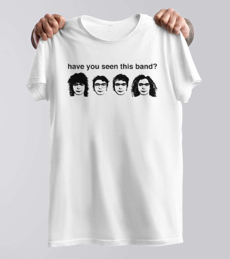 Liily Have You Seen This Band Sketch Faces T-Shirt