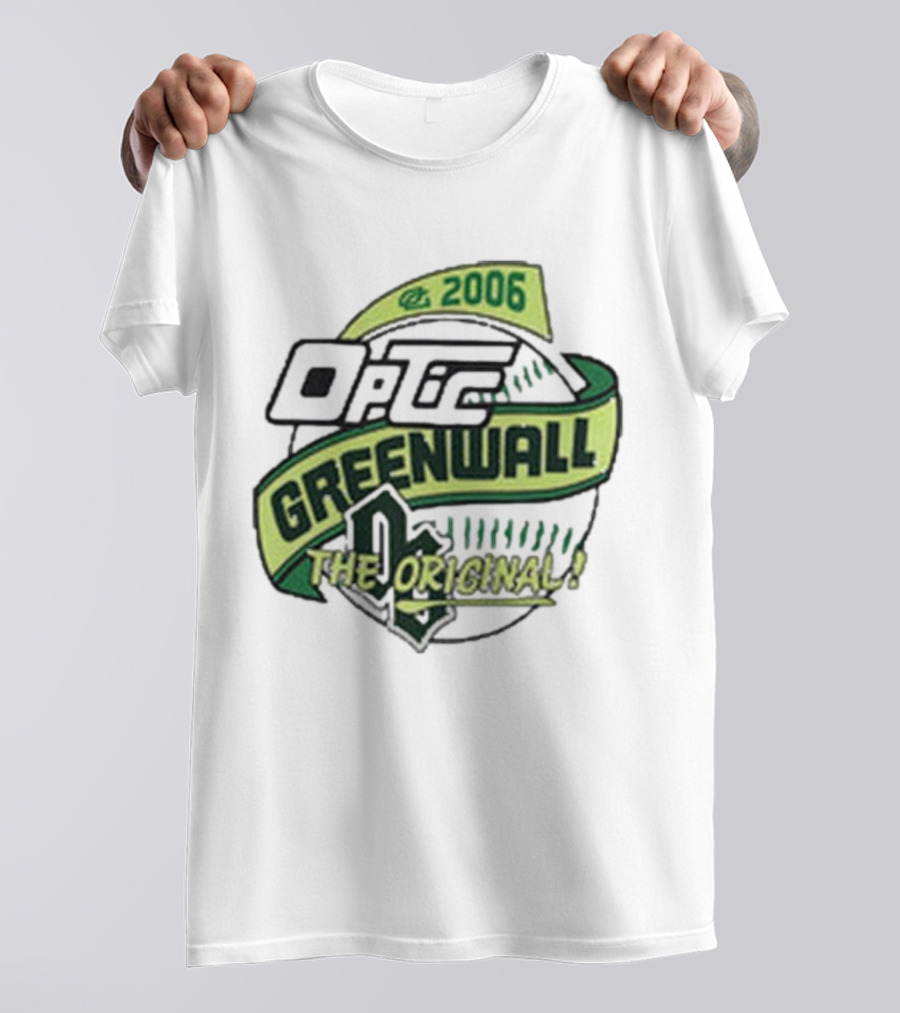OpTic Greenwall 2006 The Original Triple Play Baseball T-Shirt