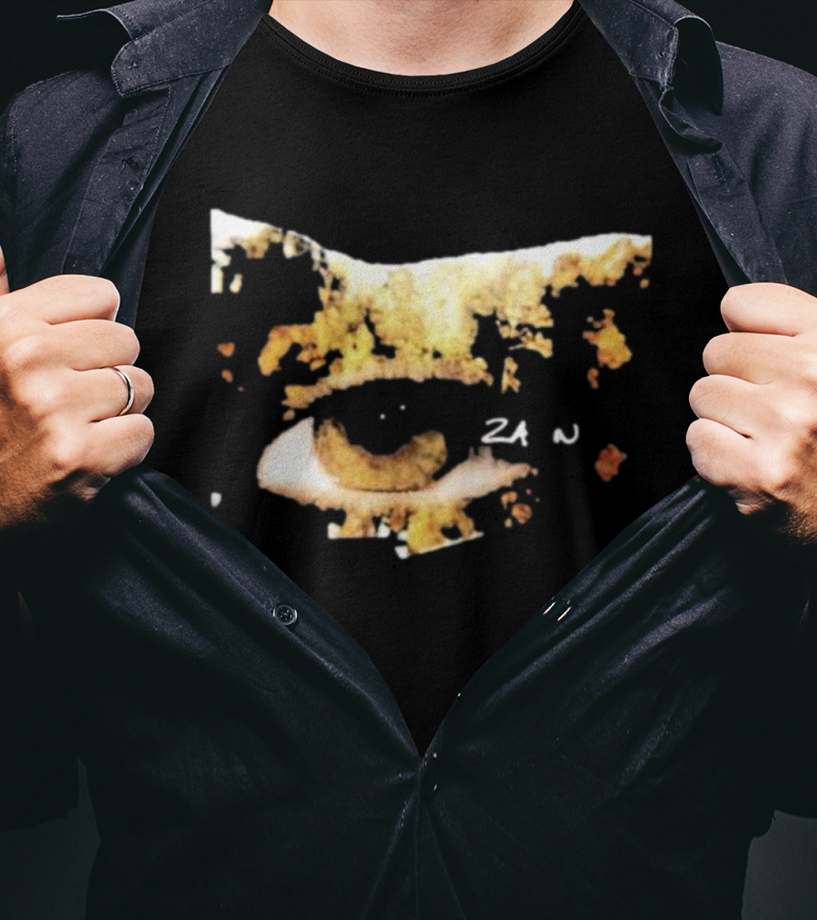 Inzayn What I Am Eye Graphic With Zayn Text T-Shirt