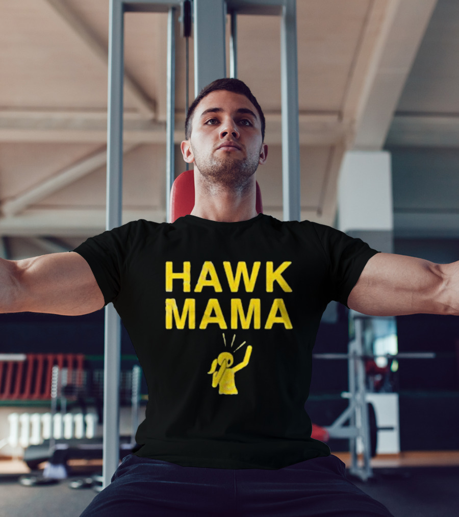 Iowa Hawk Mama Fan Enthusiast T-Shirt