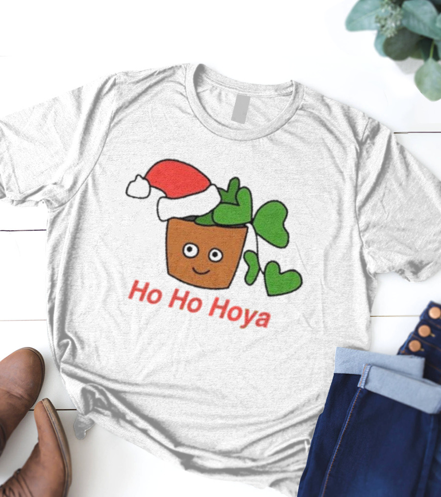 Ho Ho Hoya Santa Hat Hoya Plant Community T-Shirt