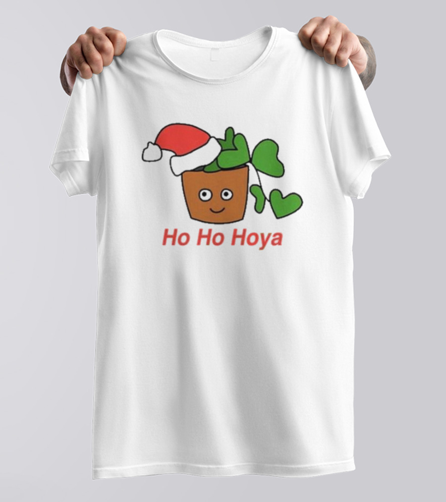Ho Ho Hoya Santa Hat Hoya Plant Community T-Shirt