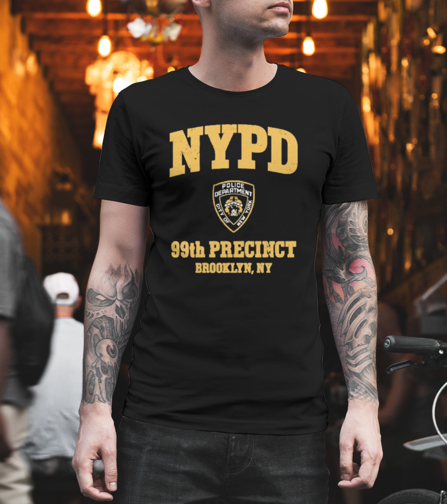 NYPD Police Department City Of New York 99th Precinct Brooklyn NY T-Shirt