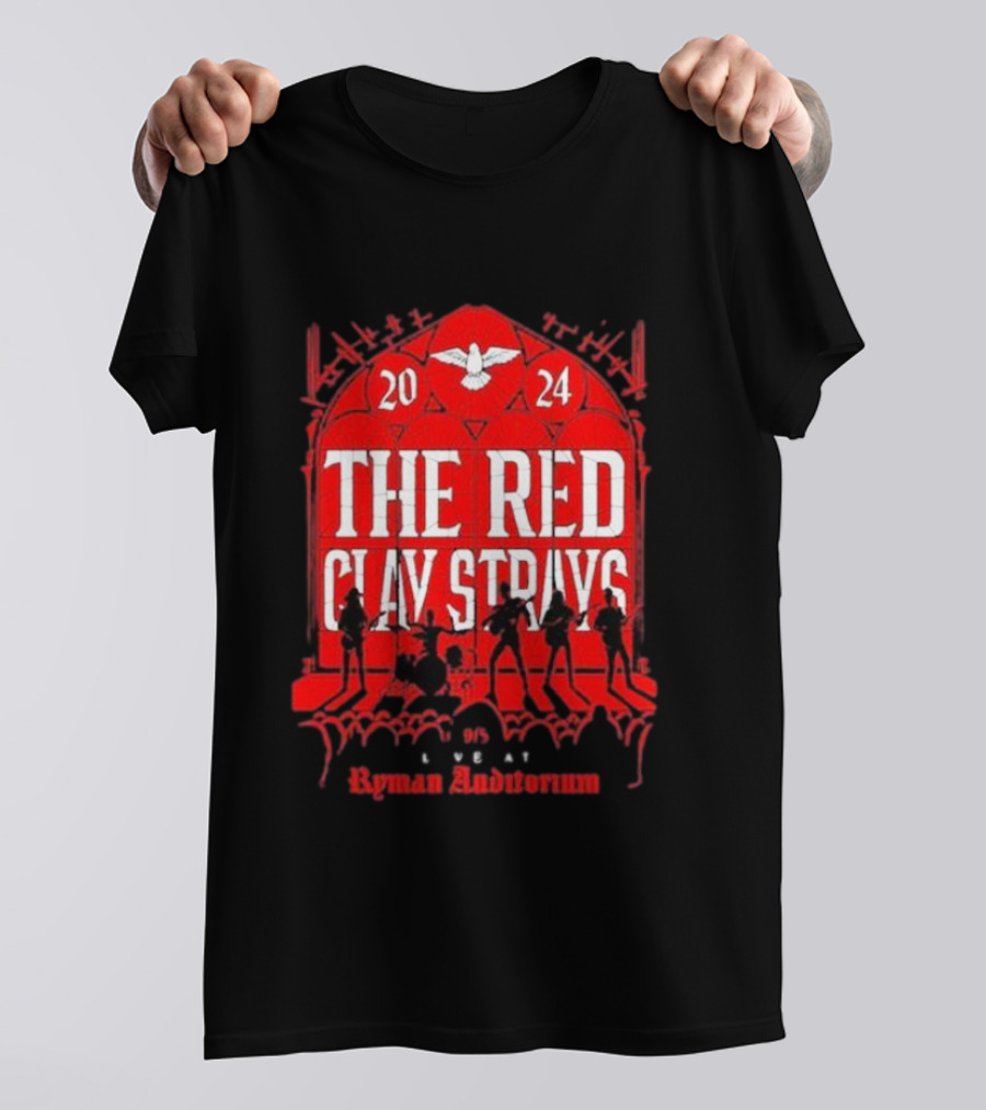 The Red Clay Strays Live At Ryman Auditorium Sept 5 T-Shirt