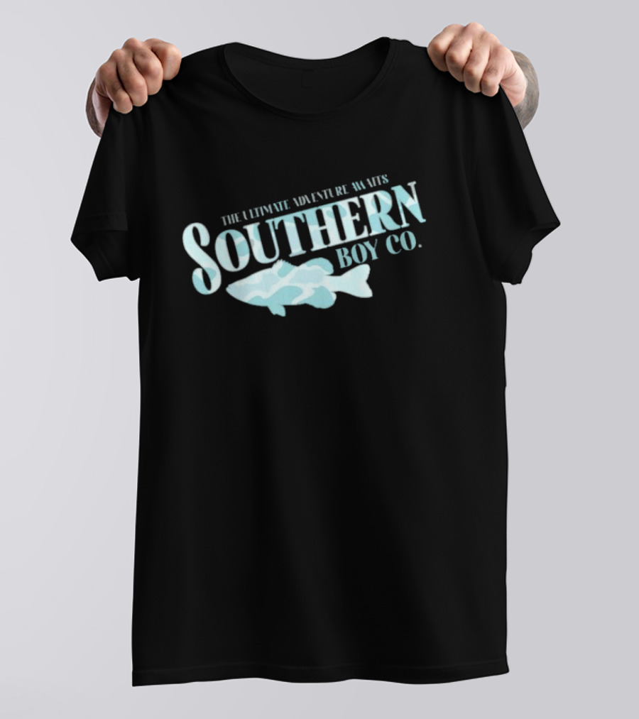 The Ultimate Adventure Awaits Southern Boy Co Fish T-Shirt