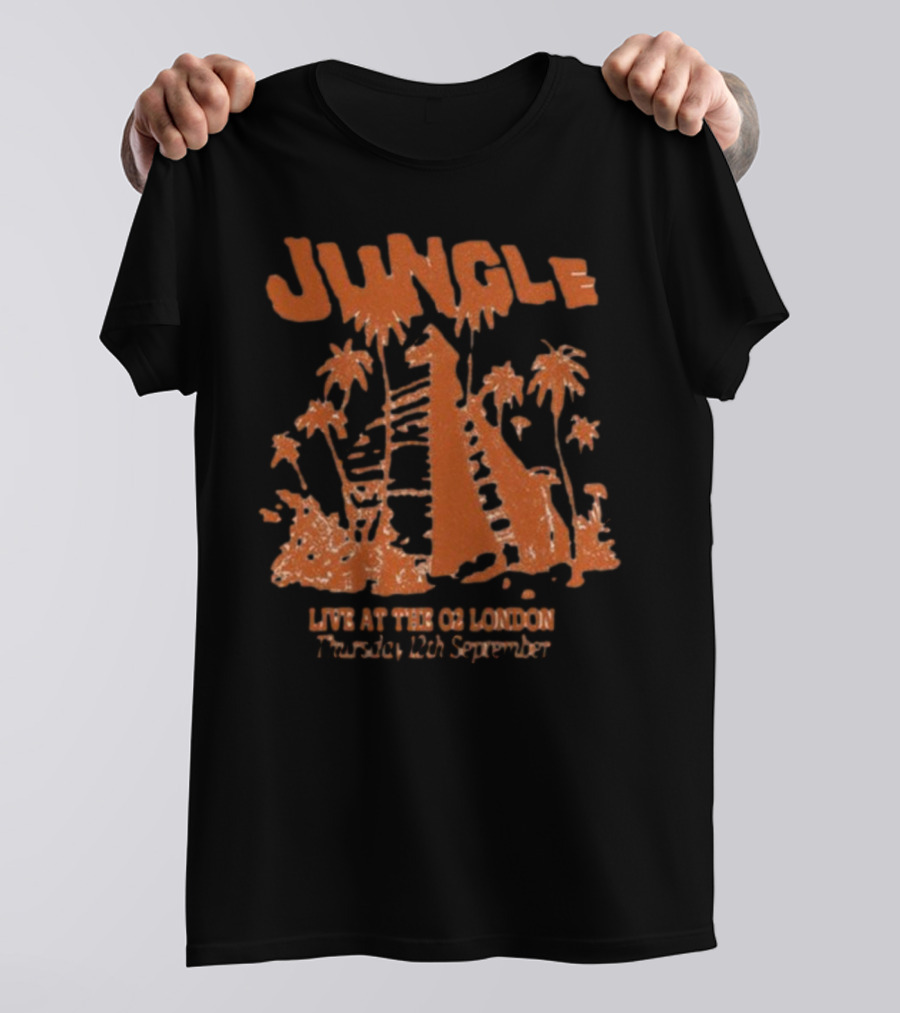 Jungle Live At The O2 London Thursday 12th September T-Shirt