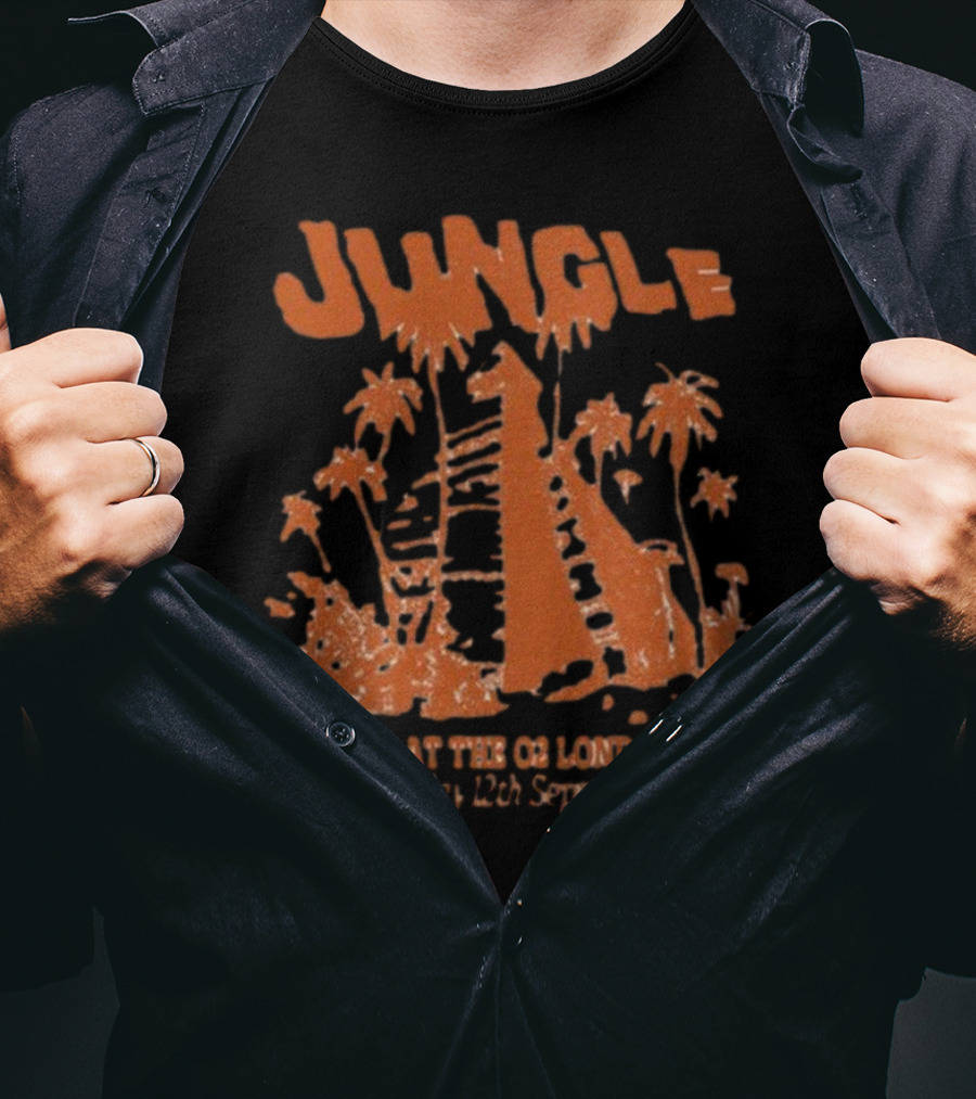Jungle Live At The O2 London Thursday 12th September T-Shirt