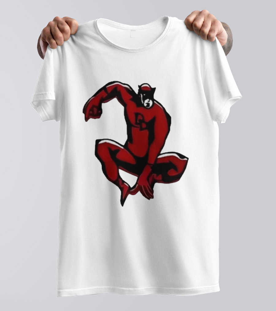 Charlie Cox Daredevil Red Suit Classic Marvel Hero T-Shirt