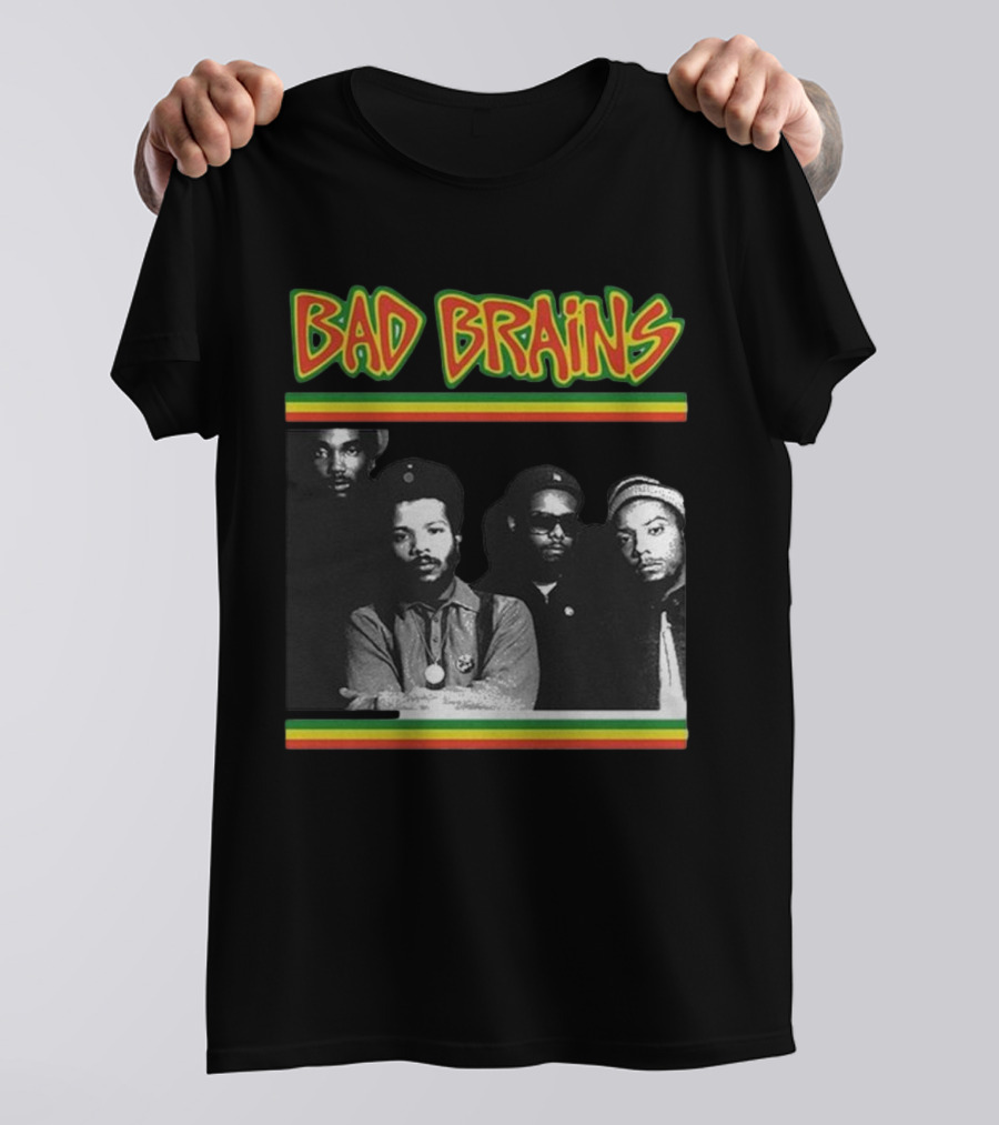 Bad Brains Reggae Punk Band Iconic Style Summer T-Shirt