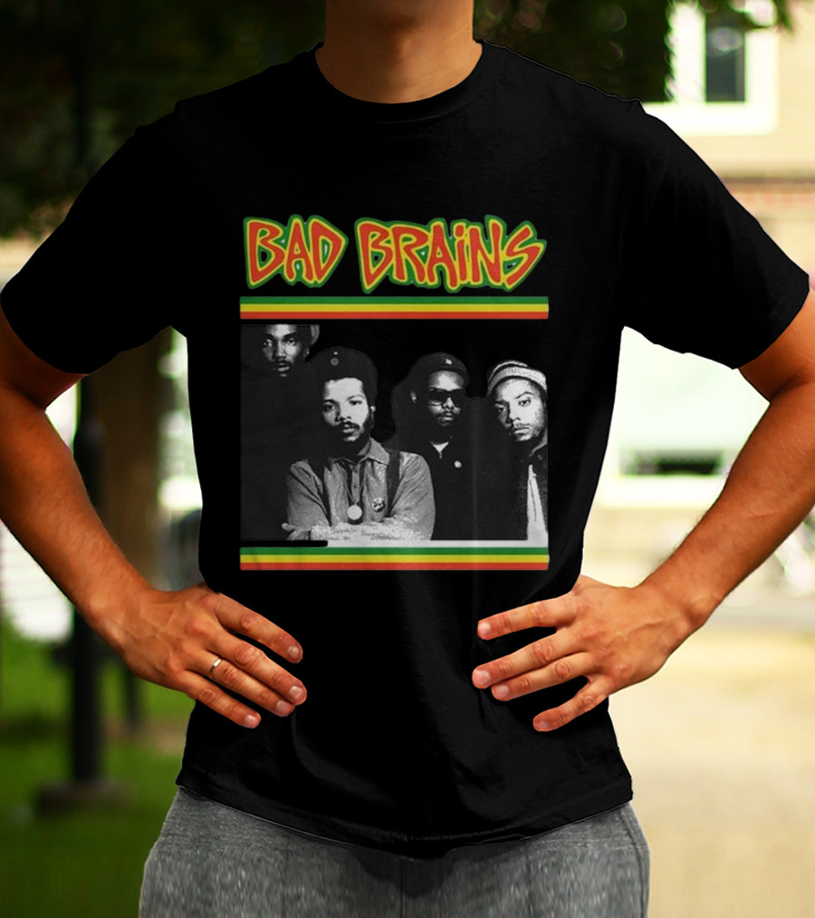 Bad Brains Reggae Punk Band Iconic Style Summer T-Shirt
