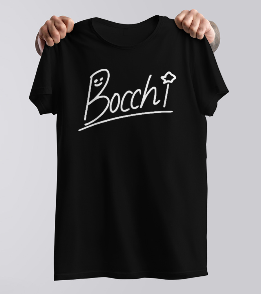 Bocchi Kuro VShojo Star Emoji T-Shirt