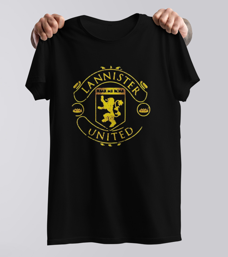 Lannister United Hear Me Roar Sigil Crest Lion T-Shirt