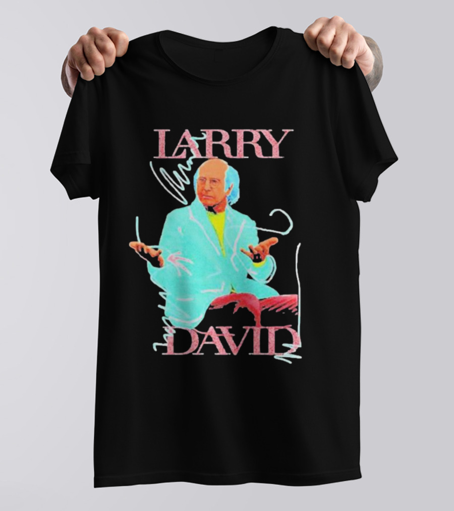 Larry David Pretty Good Retro Vibe Pastel T-Shirt
