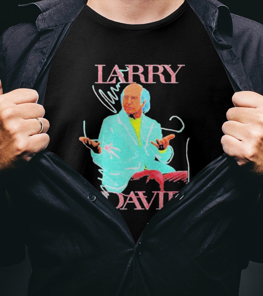 Larry David Pretty Good Retro Vibe Pastel T-Shirt