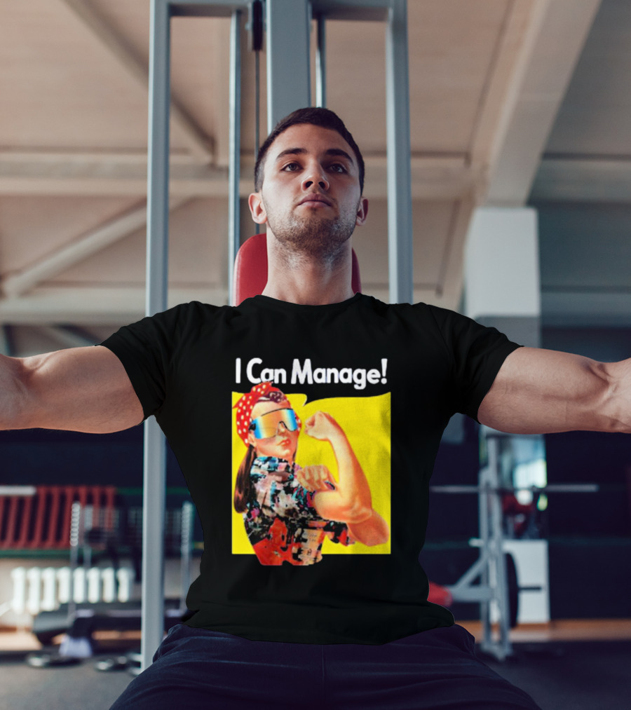 Local Dude Real Logan Ross I Can Manage Retro Iconic Concept T-Shirt