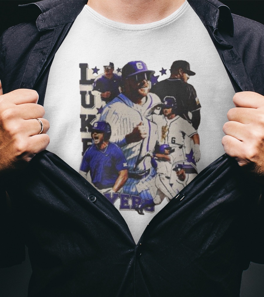 Luke Boyers TCU Horned Frogs Baseball 6 Multi-Action Highlights T-Shirt