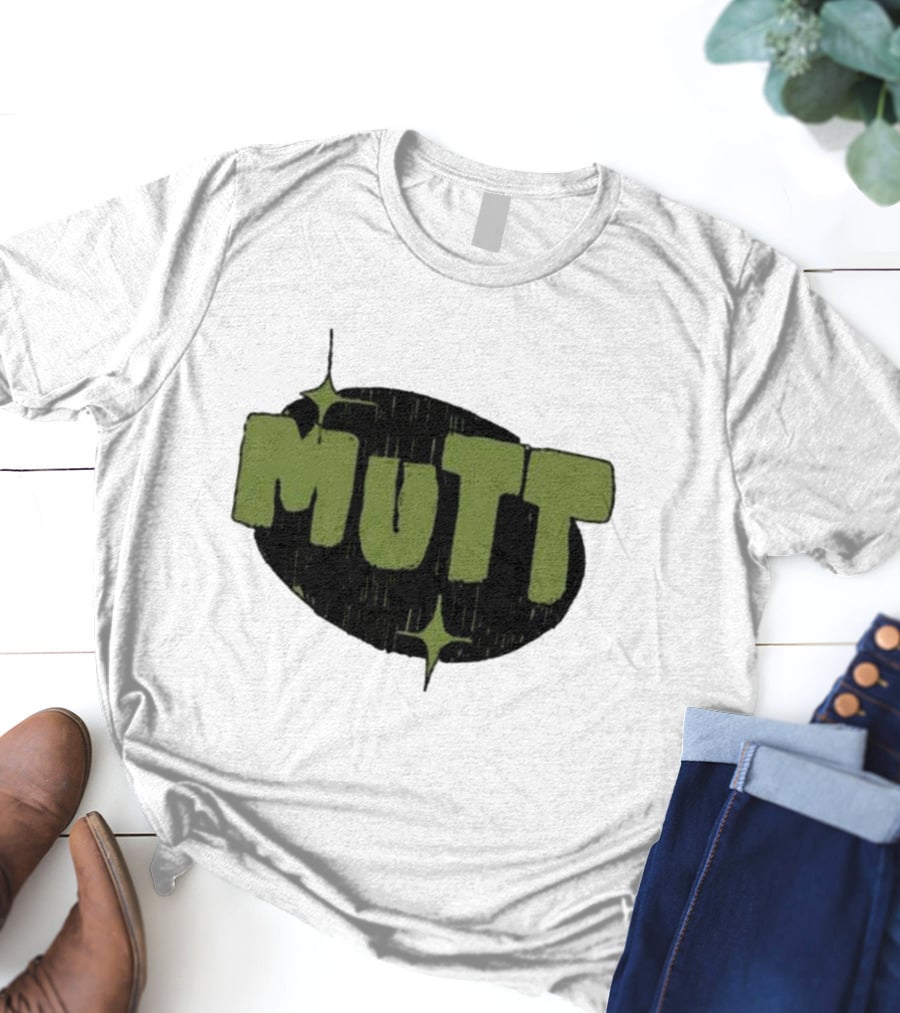 Mutt Bigsquidman Chunky Text Aesthetic T-Shirt