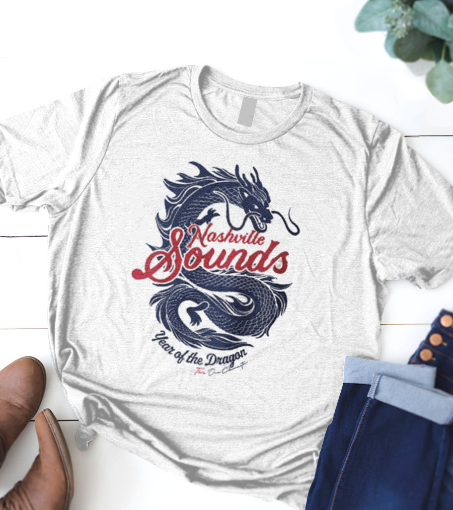 Nashville Sounds Year Of The Dragon Tom Bancroft T-Shirt