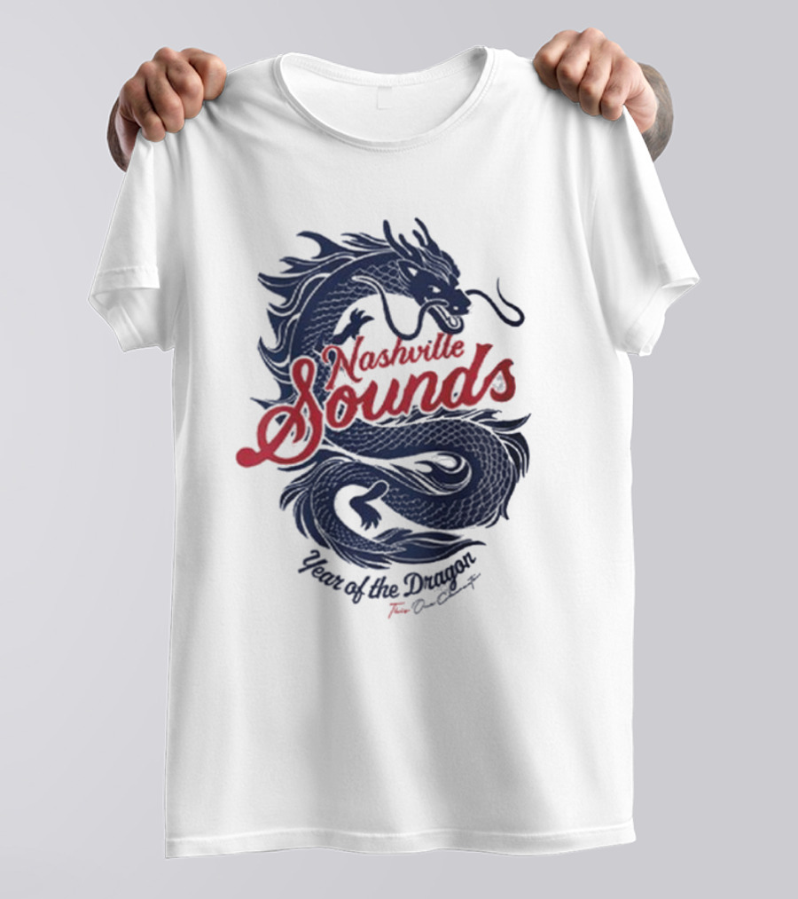 Nashville Sounds Year Of The Dragon Tom Bancroft T-Shirt