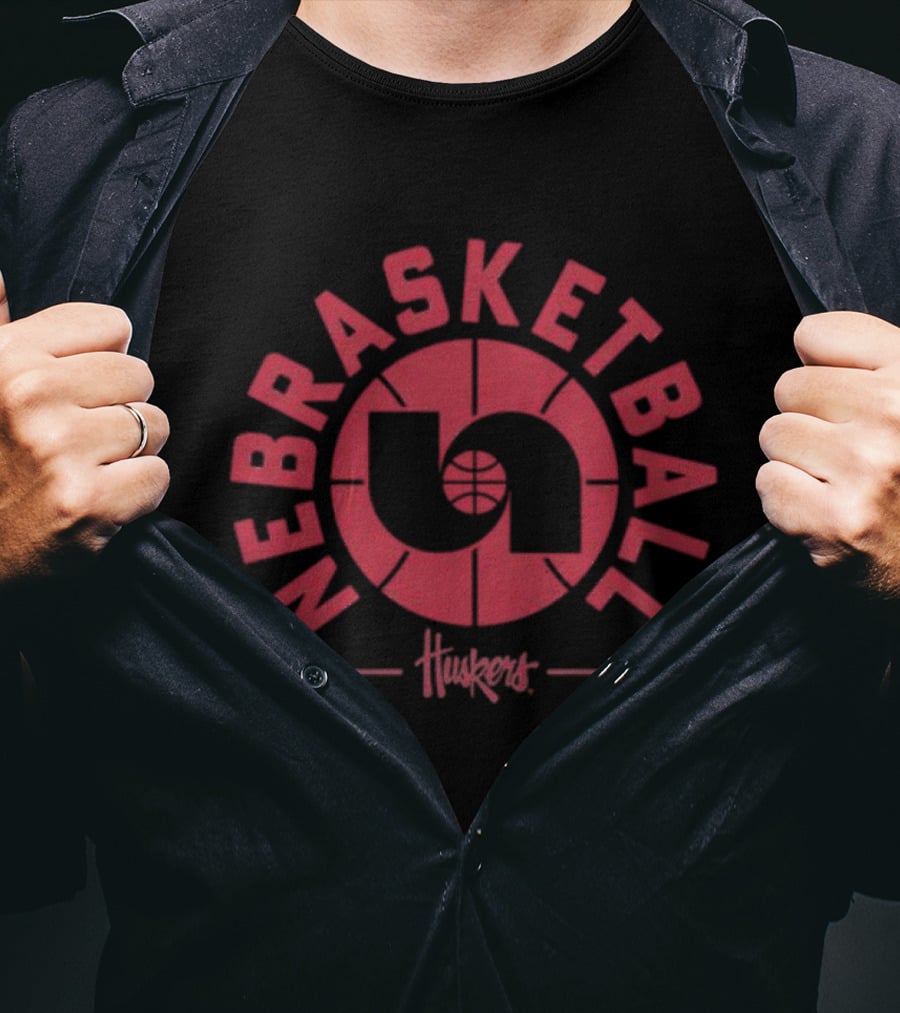 Nebrasketball Nebraska Huskers Basketball T-Shirt