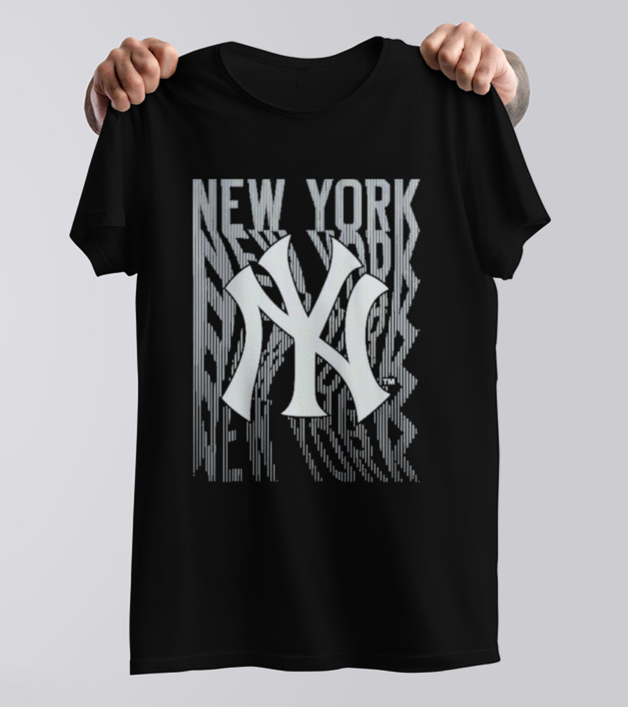 New York Yankees Youth Curveball Stripe T-Shirt