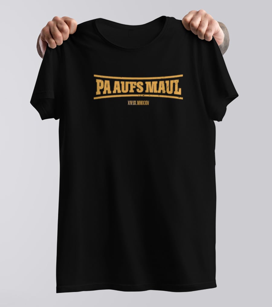 Stefan Raab Pa Aufs Maul XIV.IX.MMXXIV T-Shirt