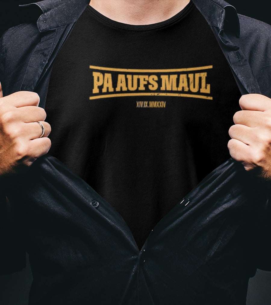 Stefan Raab Pa Aufs Maul XIV.IX.MMXXIV T-Shirt