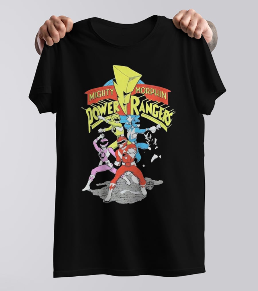 Mighty Morphin Power Rangers Classic Team T-Shirt