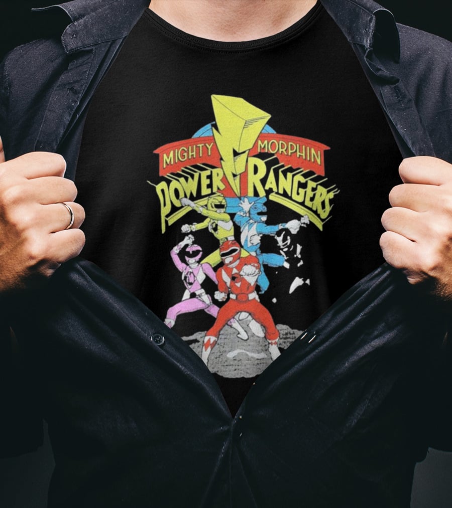 Mighty Morphin Power Rangers Classic Team T-Shirt