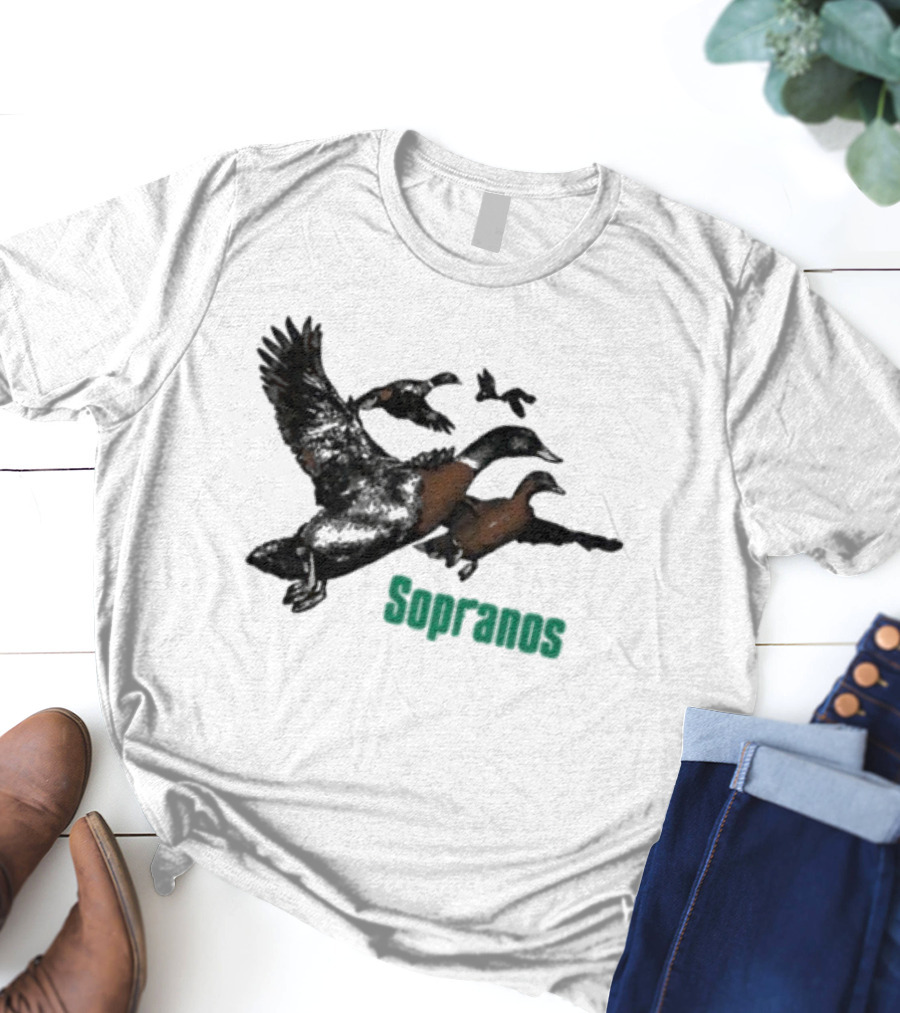 Sopranos Flying Duck Icons T-Shirt