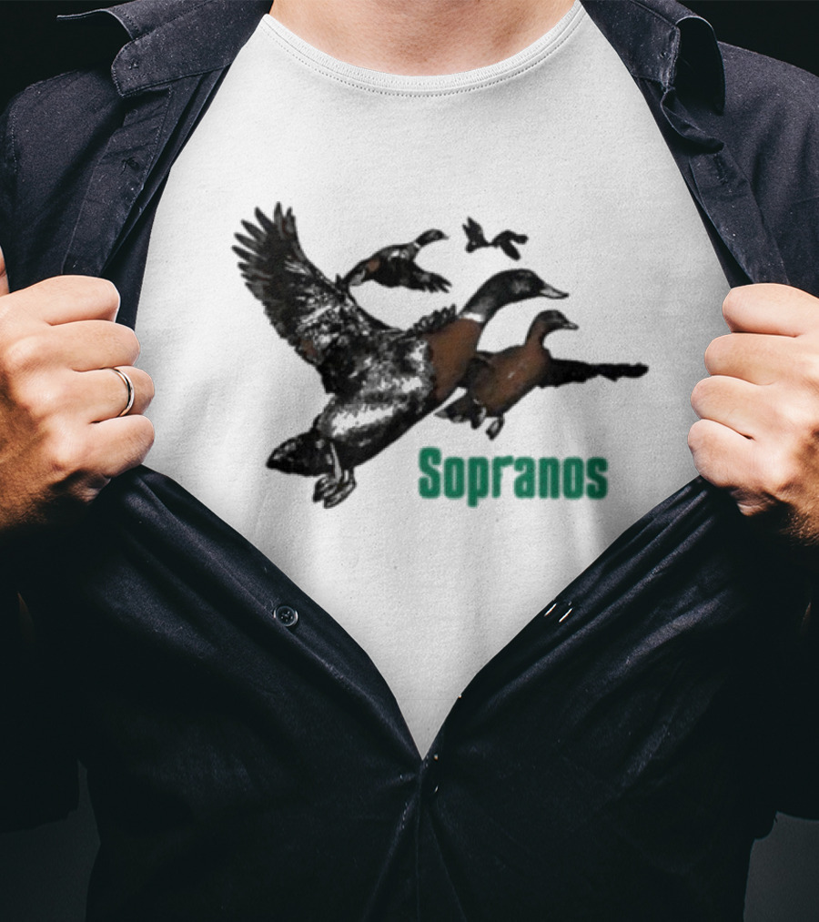 Sopranos Flying Duck Icons T-Shirt