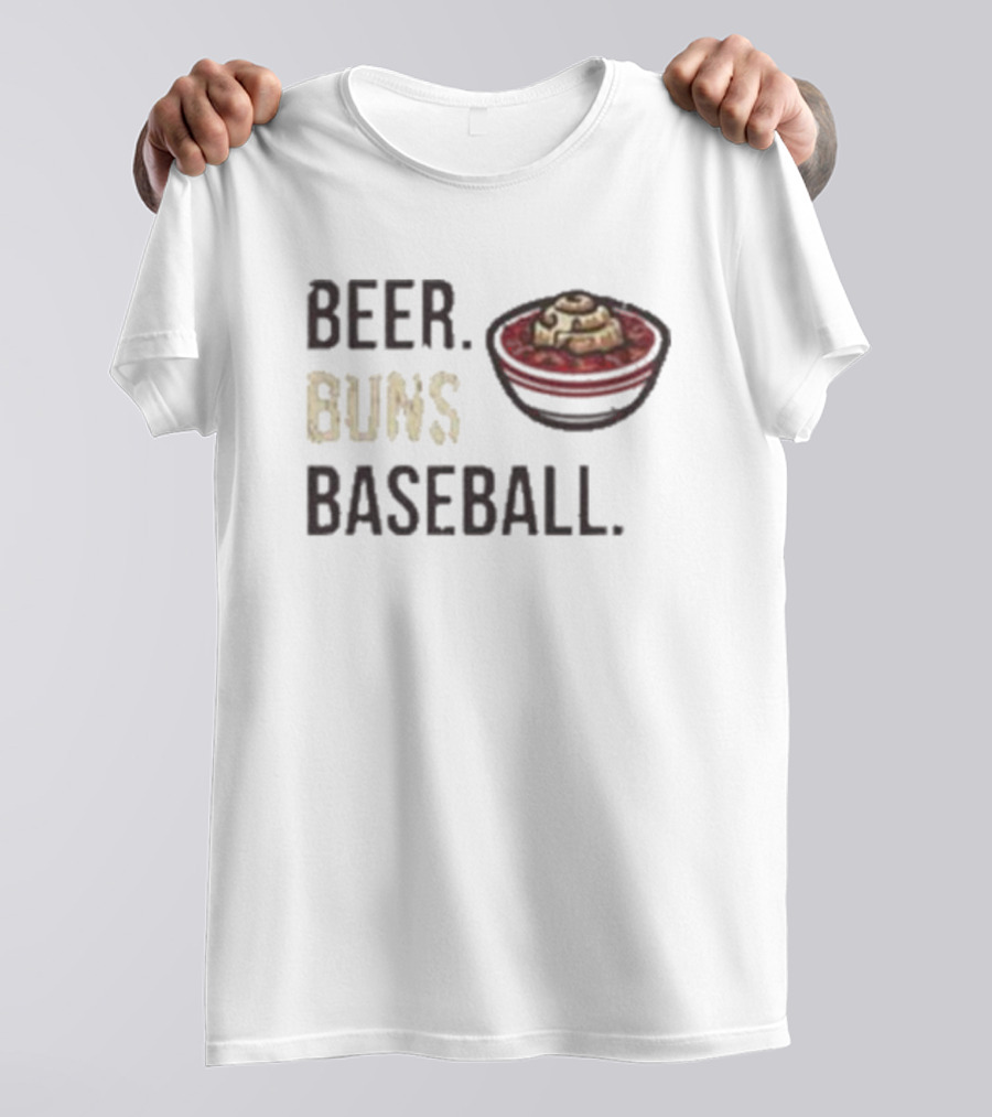Minnesota Twins Beer Buns Baseball Fan T-Shirt
