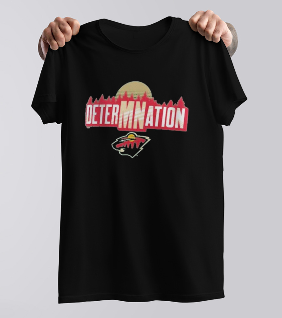 DeterminMNation Minnesota Wild Local T-Shirt