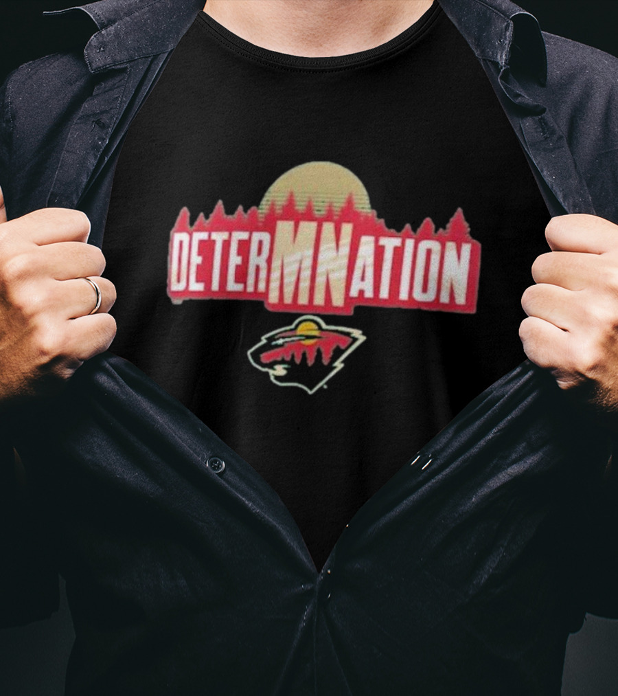 DeterminMNation Minnesota Wild Local T-Shirt