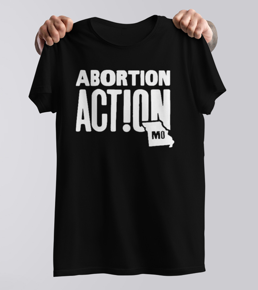 Missouri Abortion Action MO Icon Bold Protest T-Shirt
