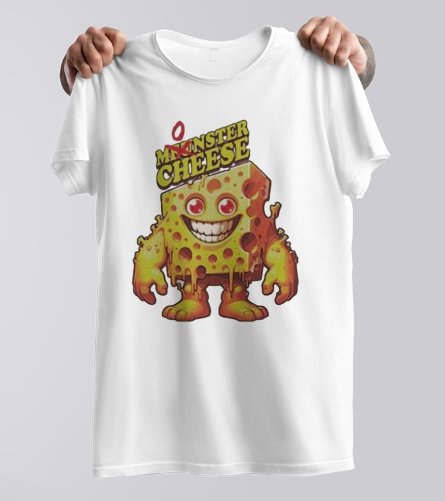 Munster Cheese Monster Smile T-Shirt