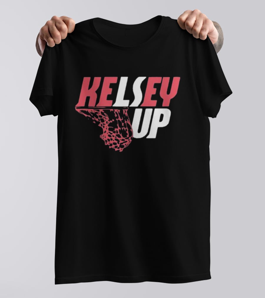 Kelsey Up Basketball Net T-Shirt