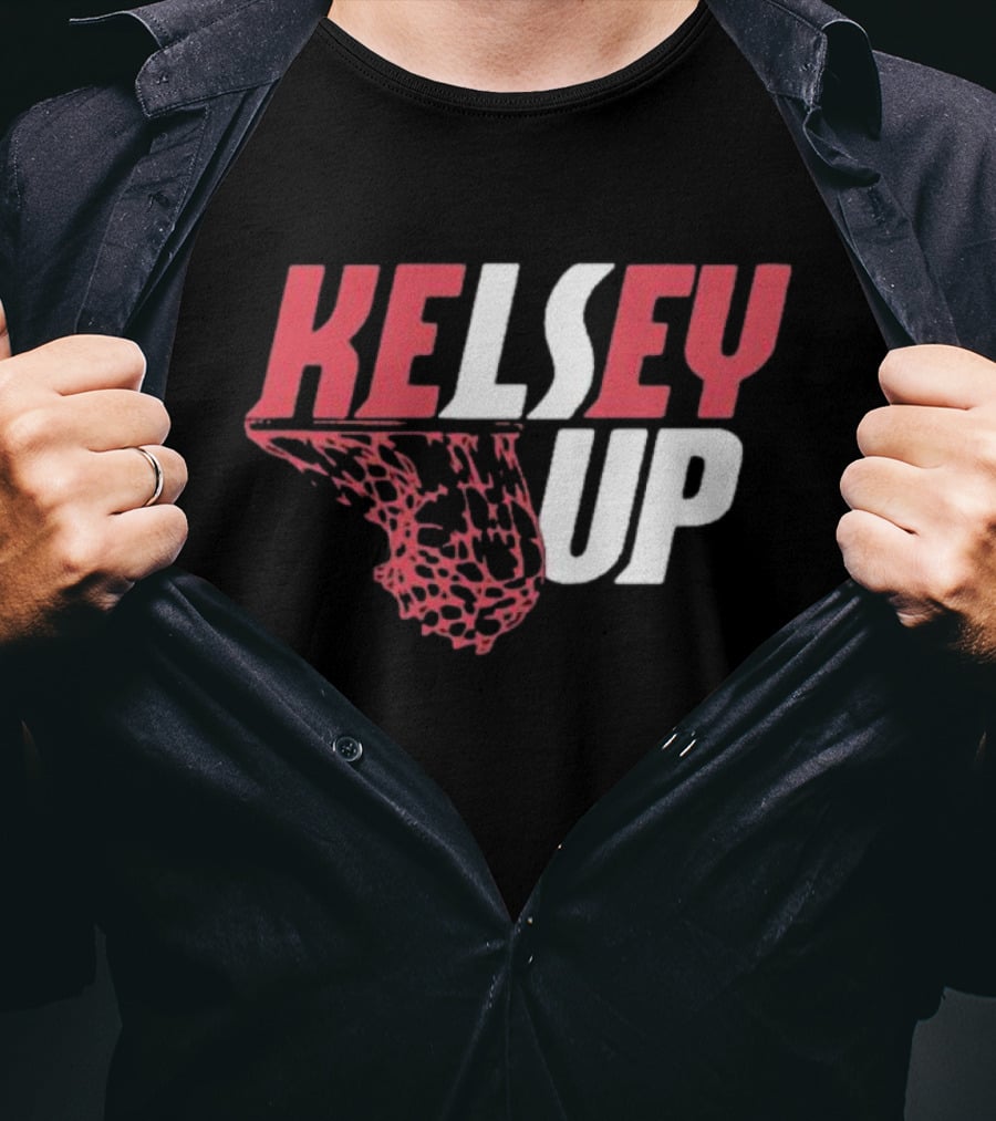 Kelsey Up Basketball Net T-Shirt