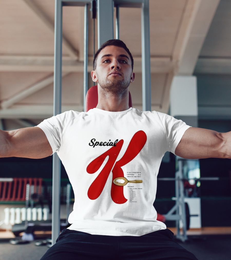 Special K High Protein Cereal Ketapoloclub Spoon T-Shirt