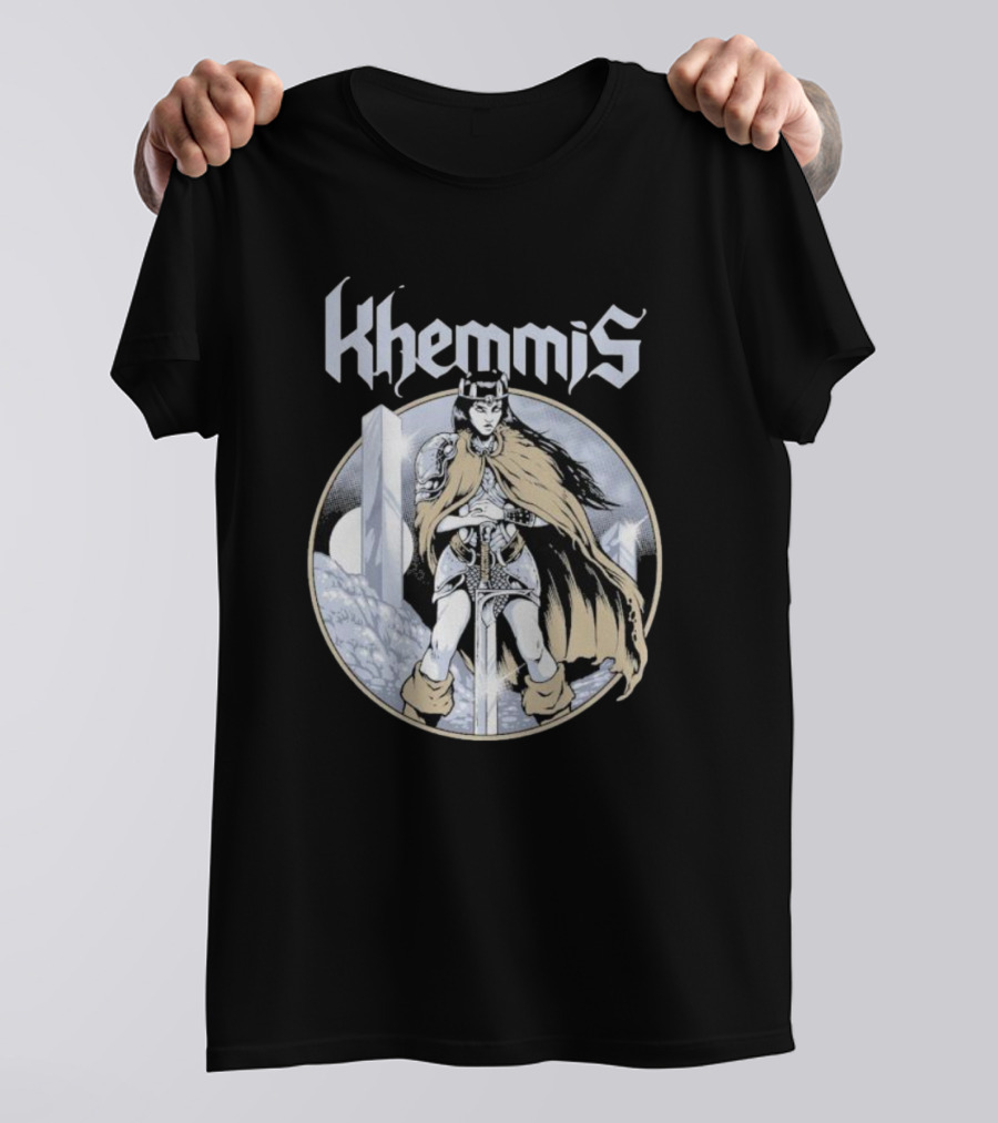 Khemmis Warrior Queen Fantasy T-Shirt