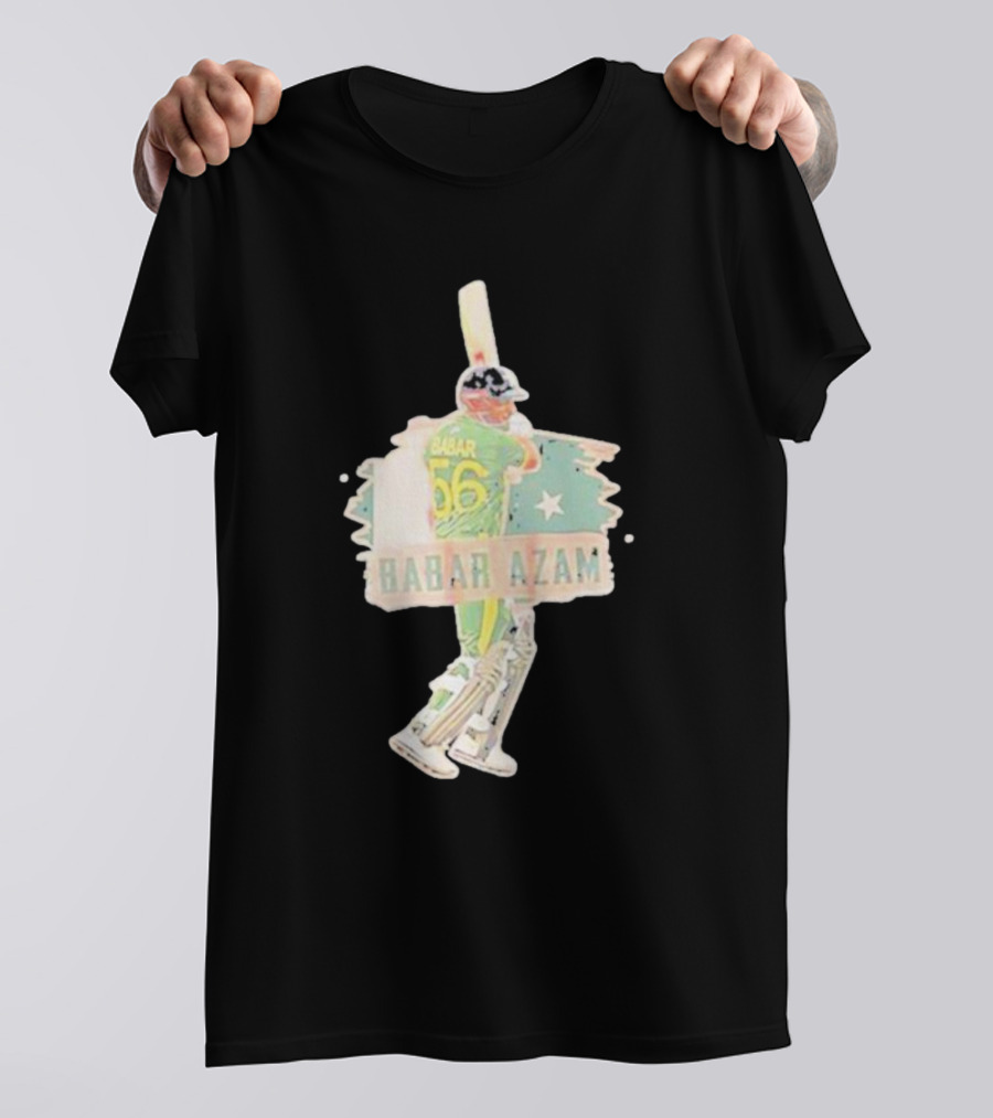 Babar Azam 56 Star Pakistan Cricket T-Shirt
