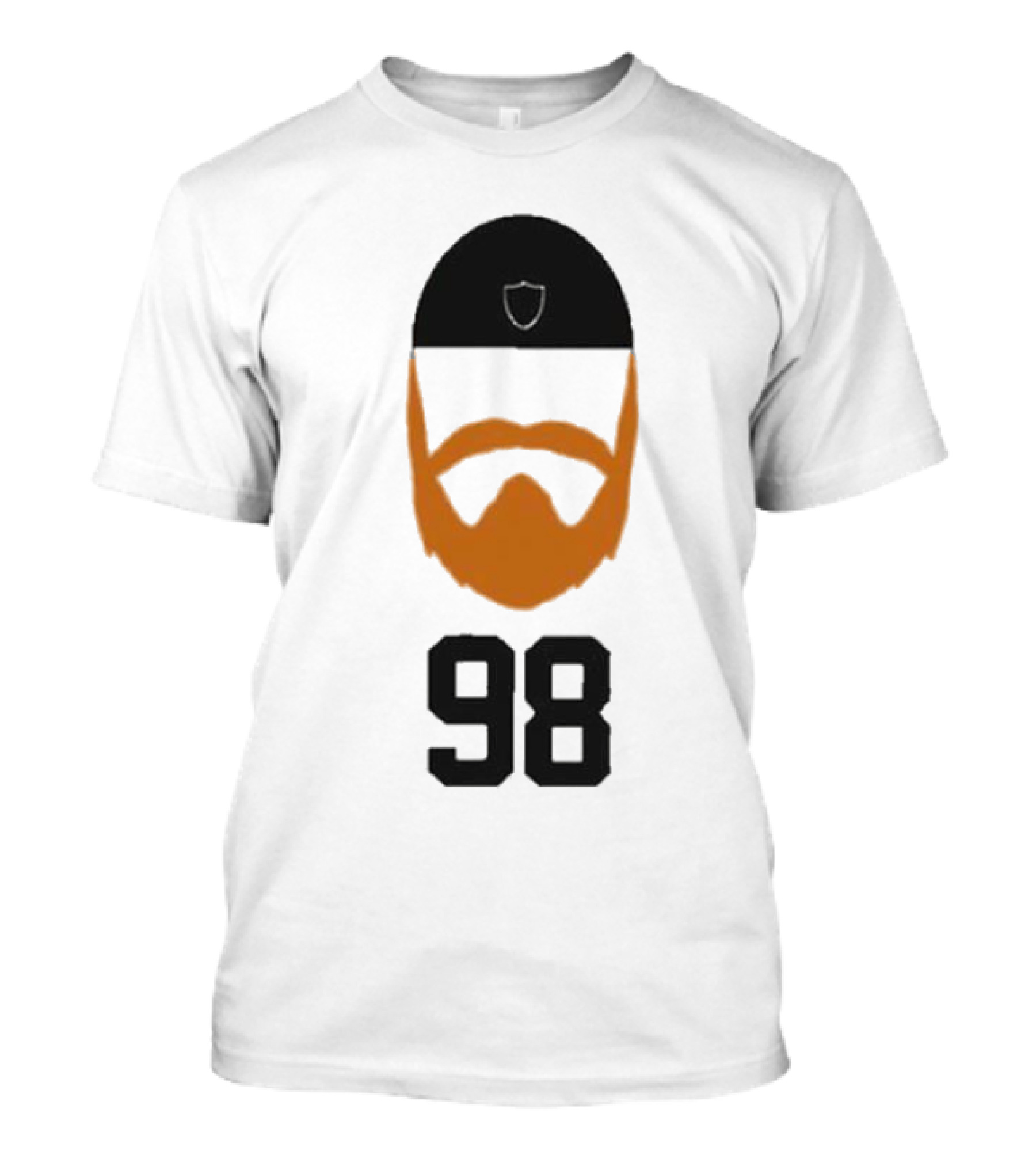 Klever Madd Maxx 98 Beard Orange Shield T-Shirt