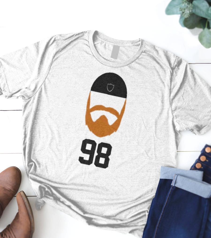 Klever Madd Maxx 98 Beard Orange Shield T-Shirt